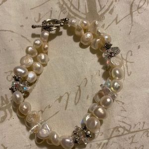 Faux Pearl Bracelet